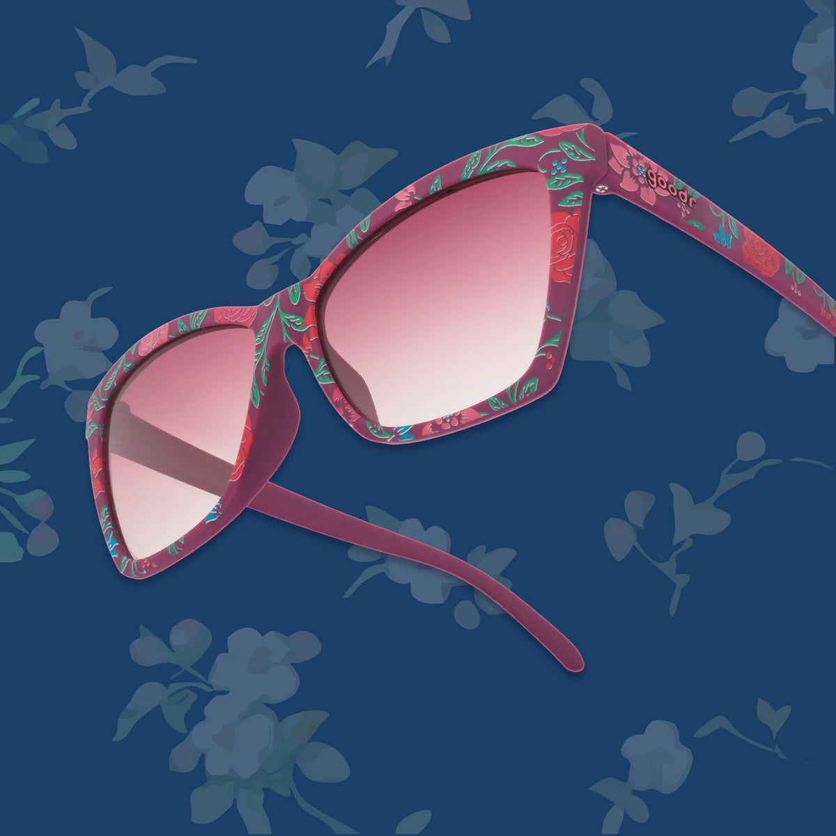 Fuchsia Fields Forever Afternoon Sunglasses Pick